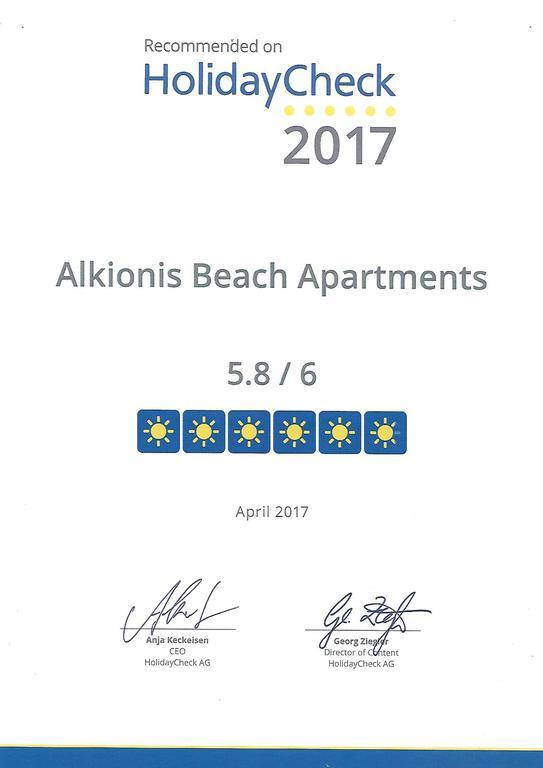 Alkionis Beach Stavromenos Luaran gambar